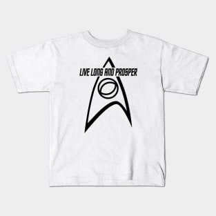 STAR TREK - Live Long and Prosper Kids T-Shirt